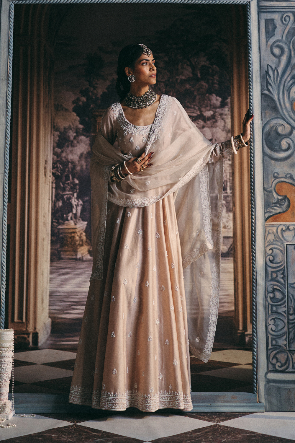 Pranavi Anarkali Set