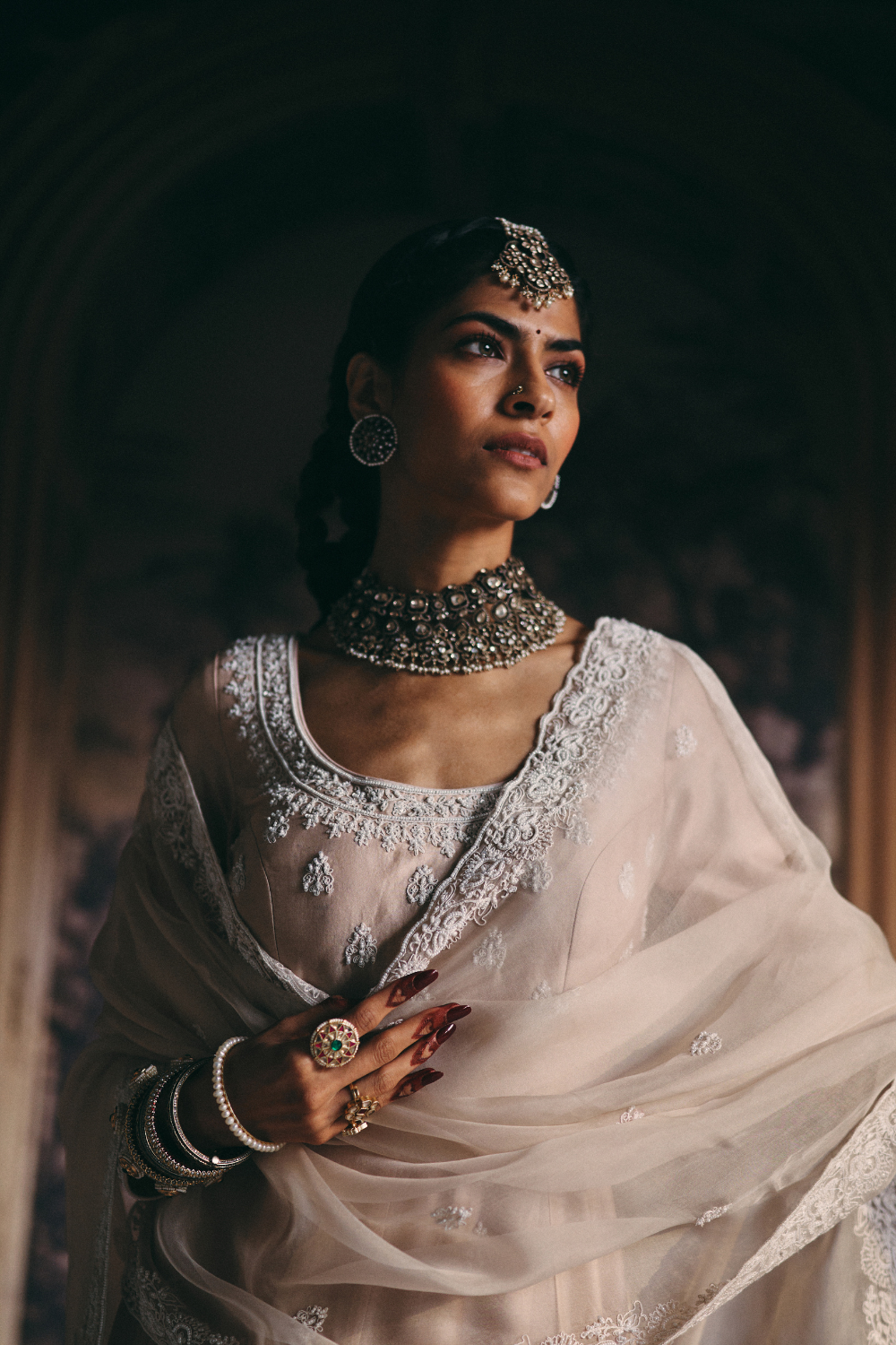 Pranavi Anarkali Set