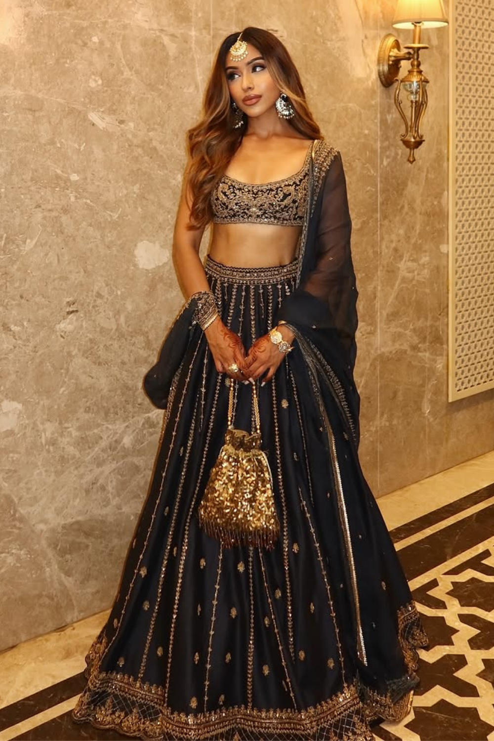 Gurleen Kaur in Kajal Lehenga Set