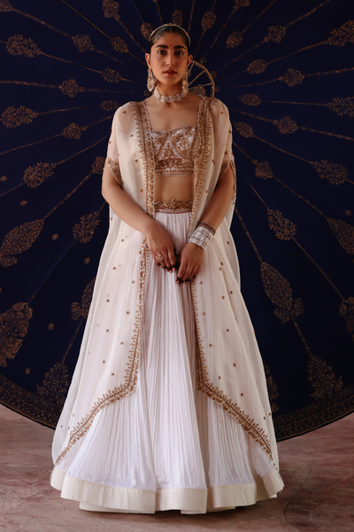 Rimsha Cape Lehenga Set