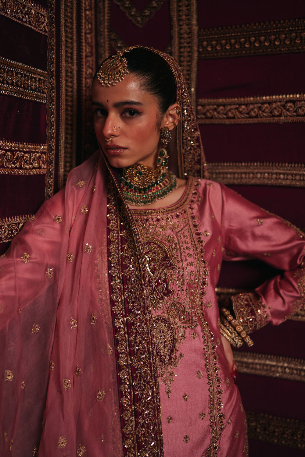 Akhila Sharara Set