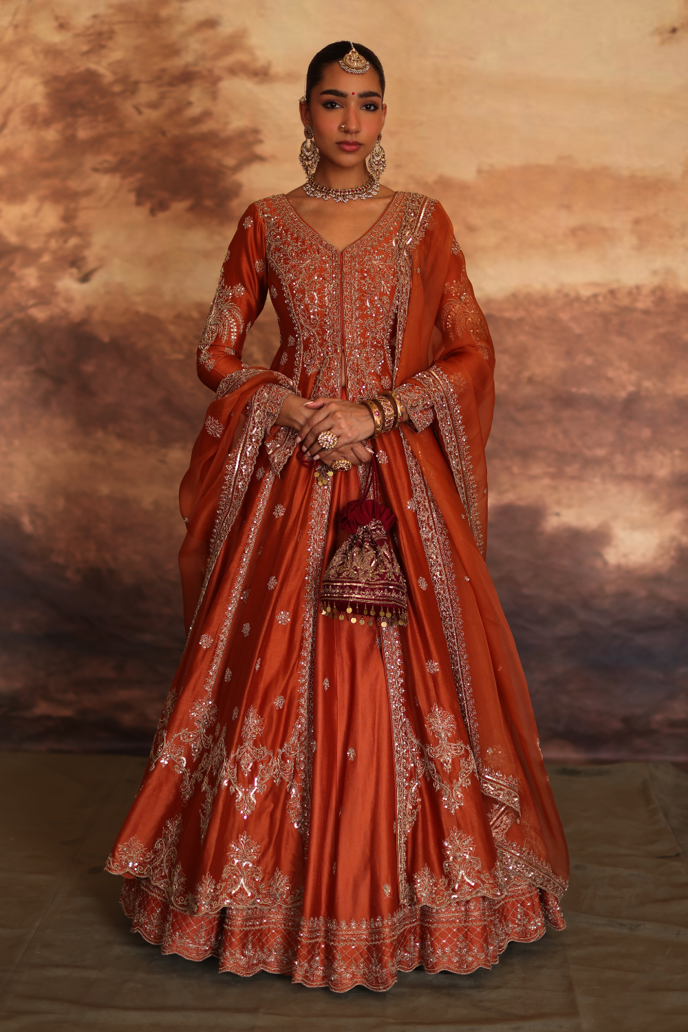 Mahnaz Jacket Set