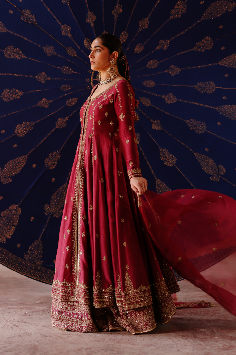 Wajiha Jacket Lehenga Set