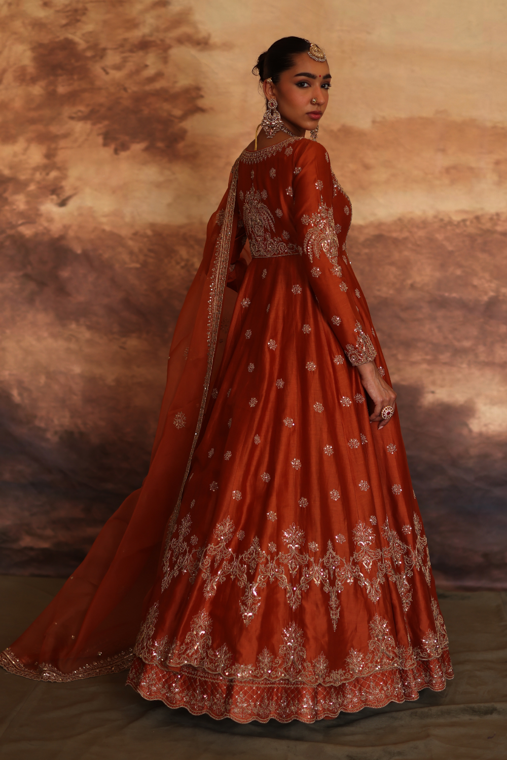 Mahnaz Jacket Set