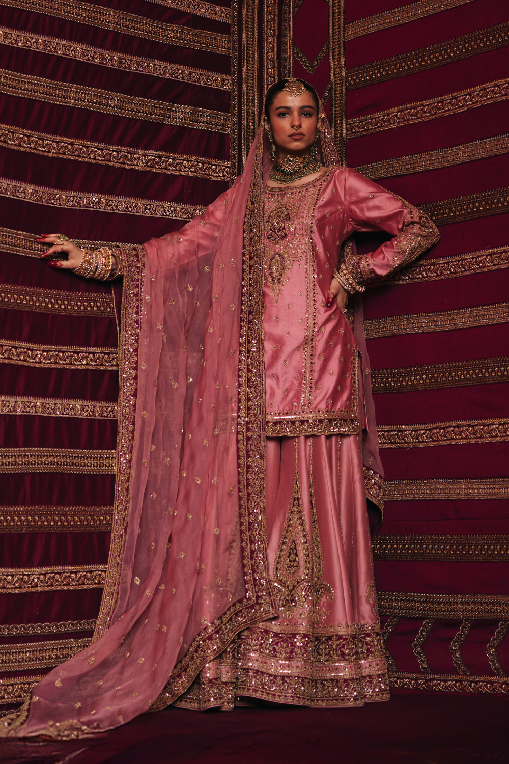 Akhila Sharara Set