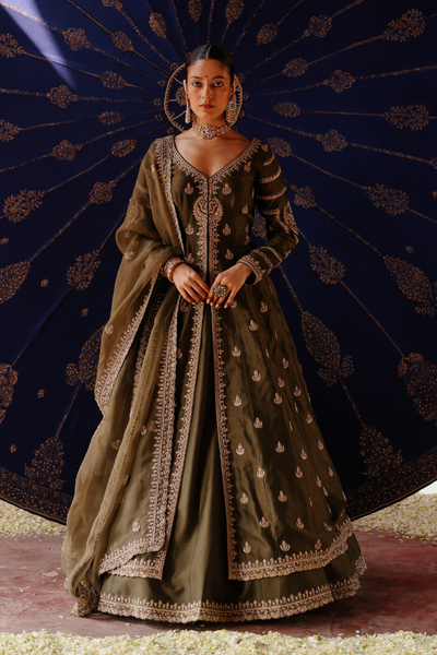 Masoom Jacket Lehenga Set