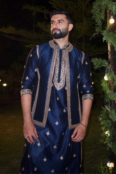 Manav Chhabra in Arham Jacket Set