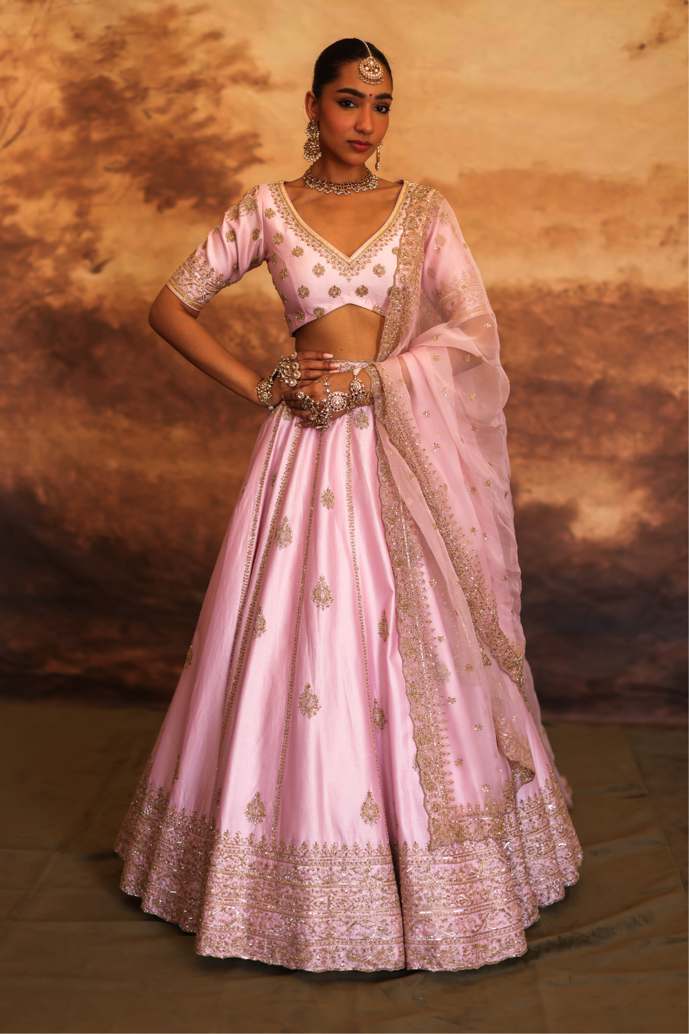 Nuha Lehenga Set