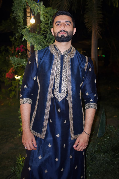 Manav Chhabra in Arham Jacket Set