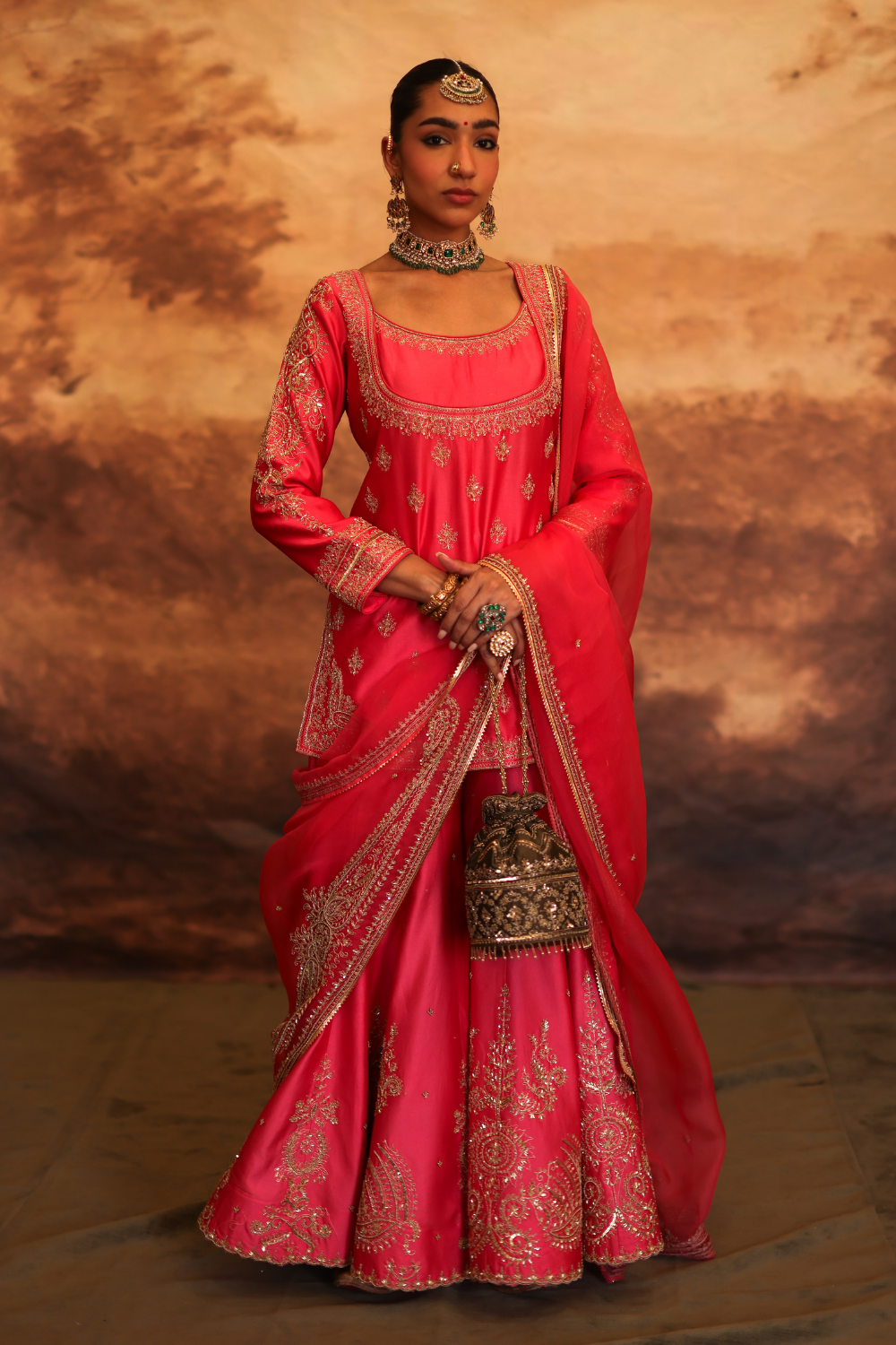Azra Sharara Set