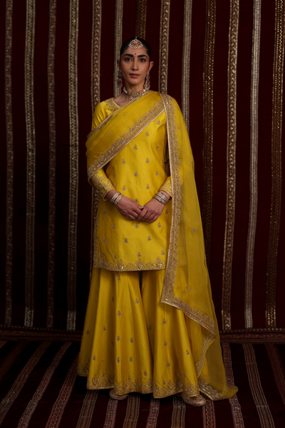 Aarohi Sharara Set