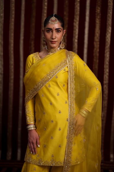 Aarohi Sharara Set