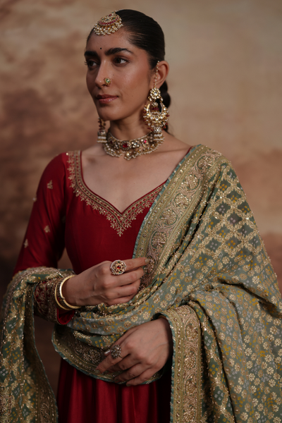Farhat Anarkali Set