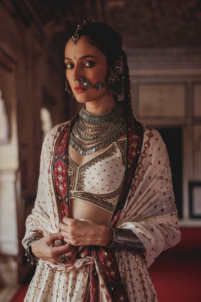 Ishvarya Ghagra Set