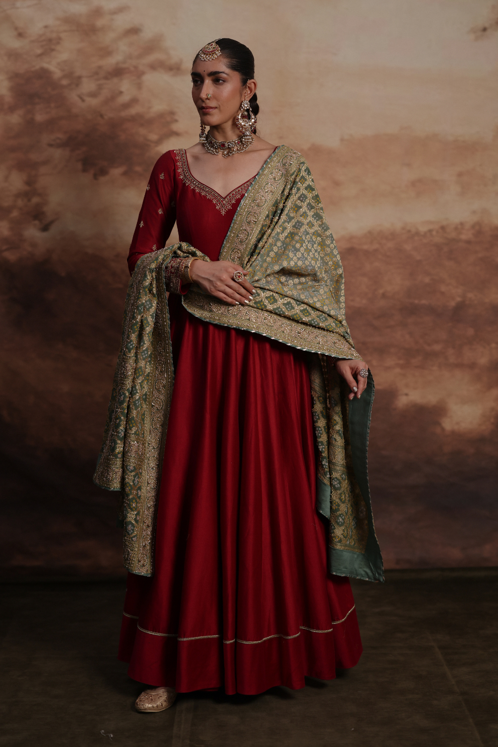 Farhat Anarkali Set