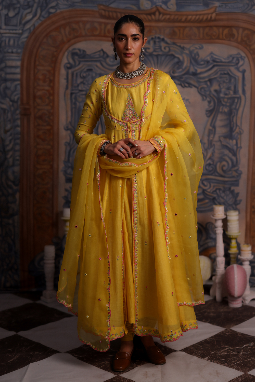 Warisha Jacket Set