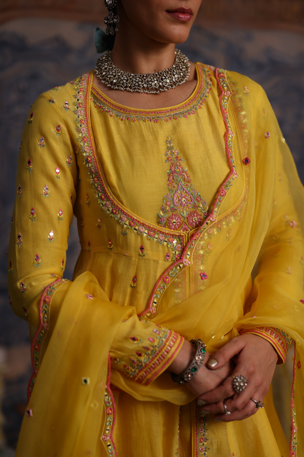 Warisha Jacket Set