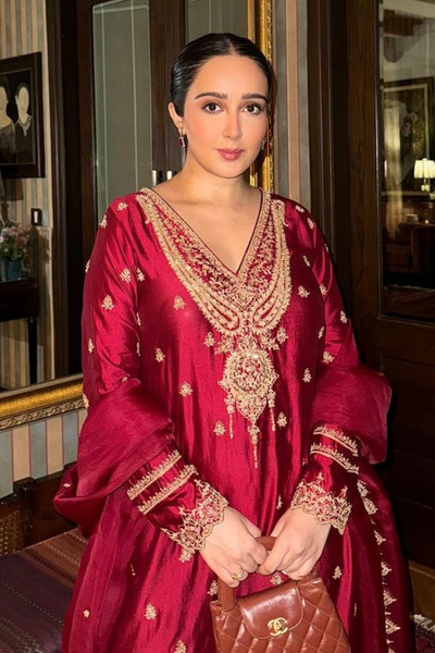 Sanjana Batra in Shifa Kurta Set