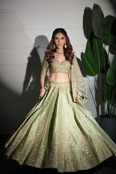 Rohini Mathur in Kanti Lehenga
