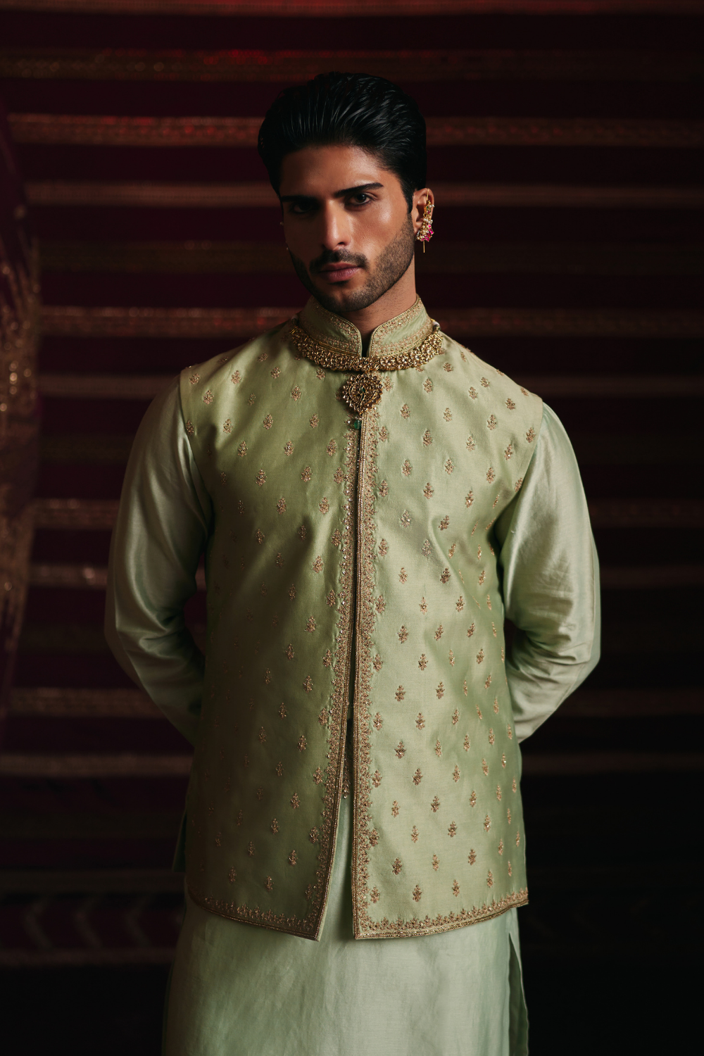 Arnav Jacket Set