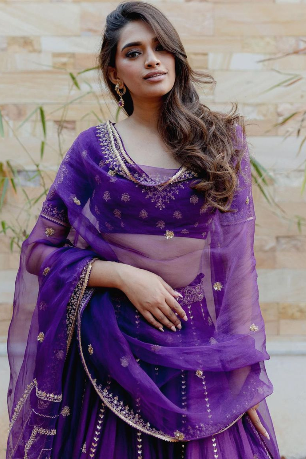 Rakshitha Harimurthy in Iqra Lehenga Set