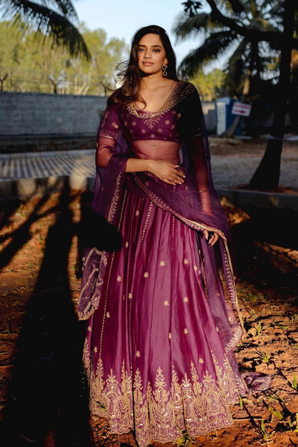 Rakshitha Harimurthy in Iqra Lehenga Set