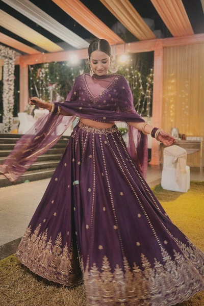 Diksha Rawat in Iqra Lehenga Set