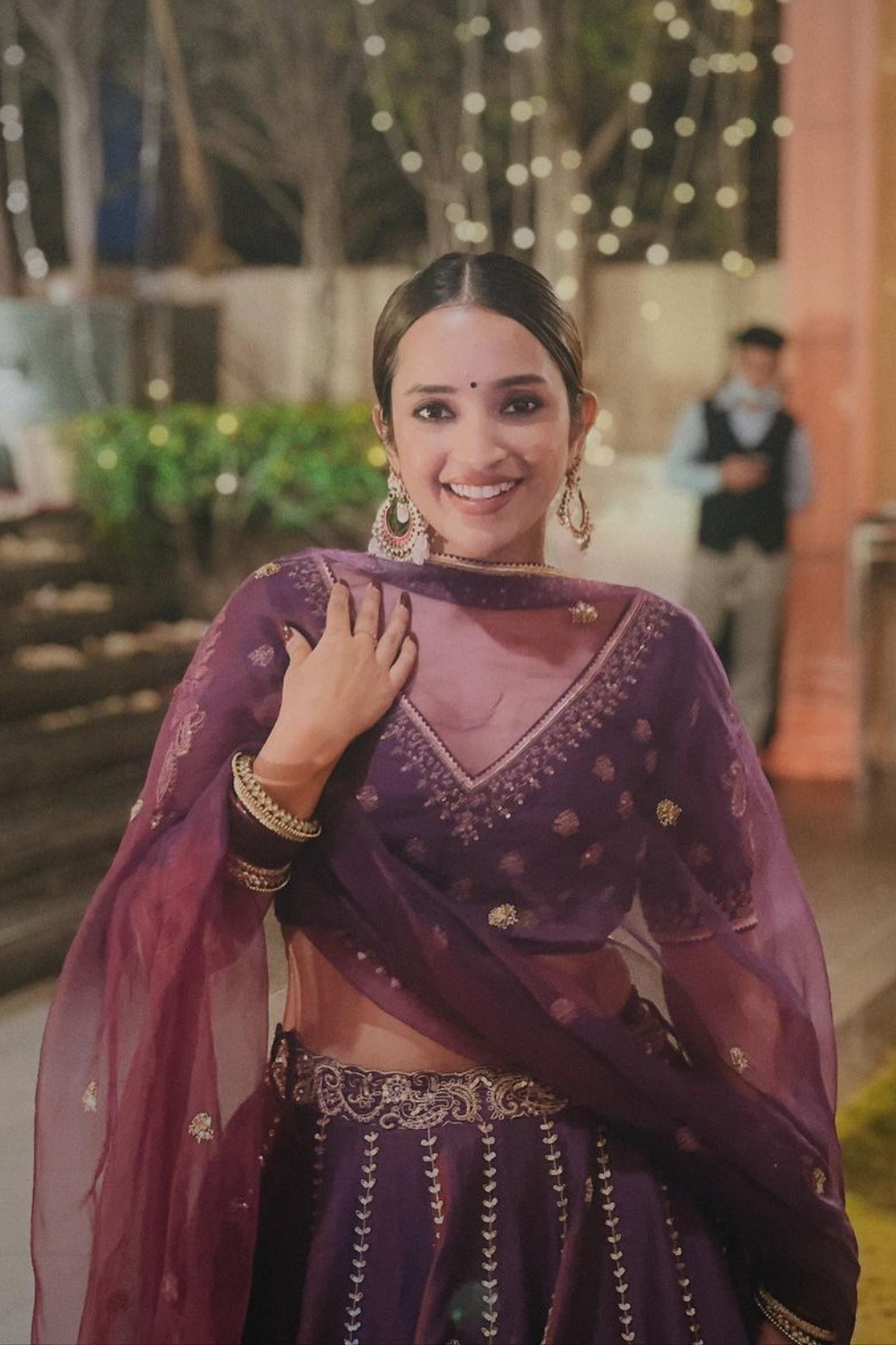 Diksha Rawat in Iqra Lehenga Set