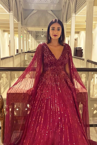 Ileana D'Cruz in Fiza Gown