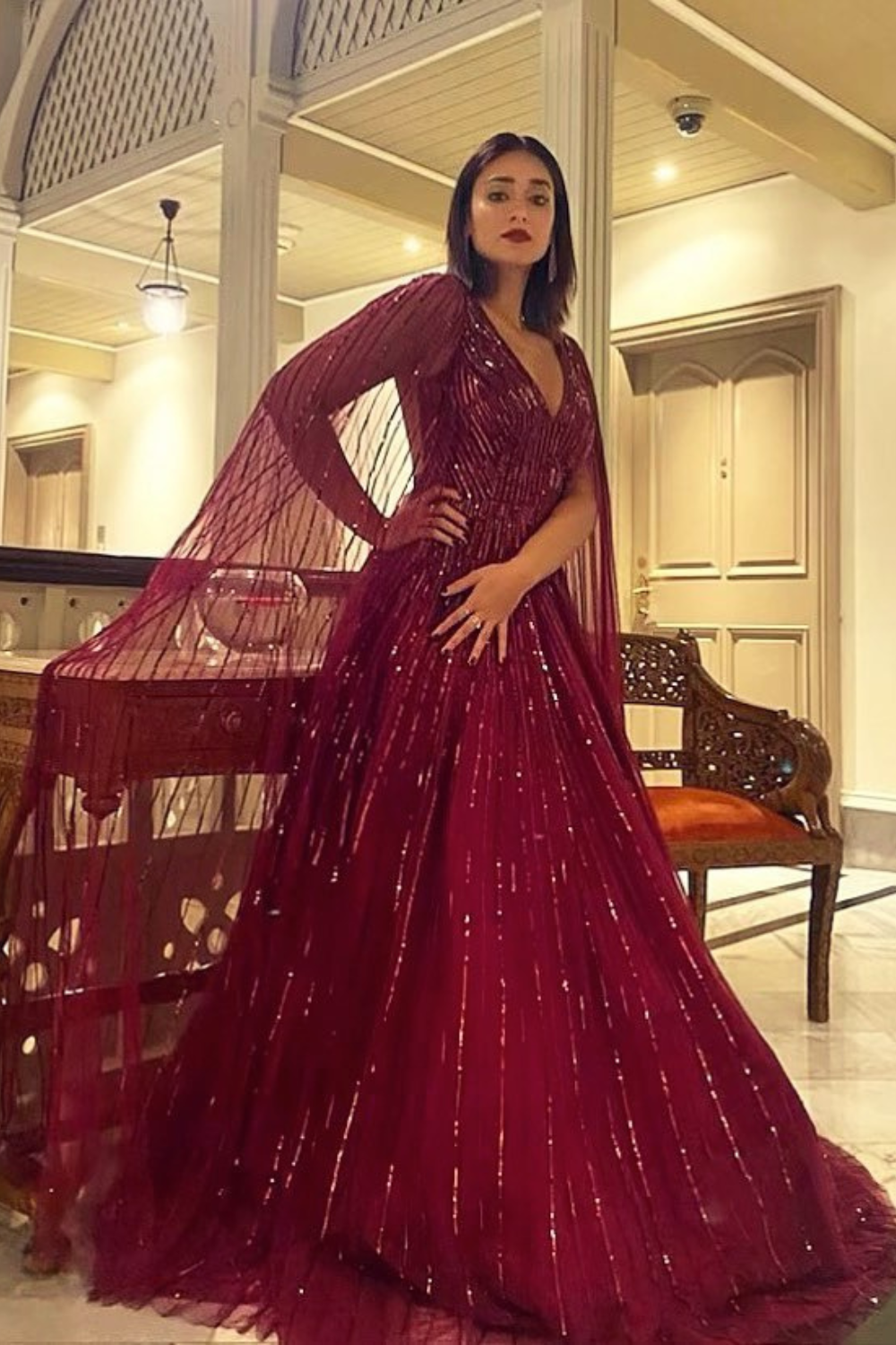 Ileana D'Cruz in Fiza Gown  Jigar Mali