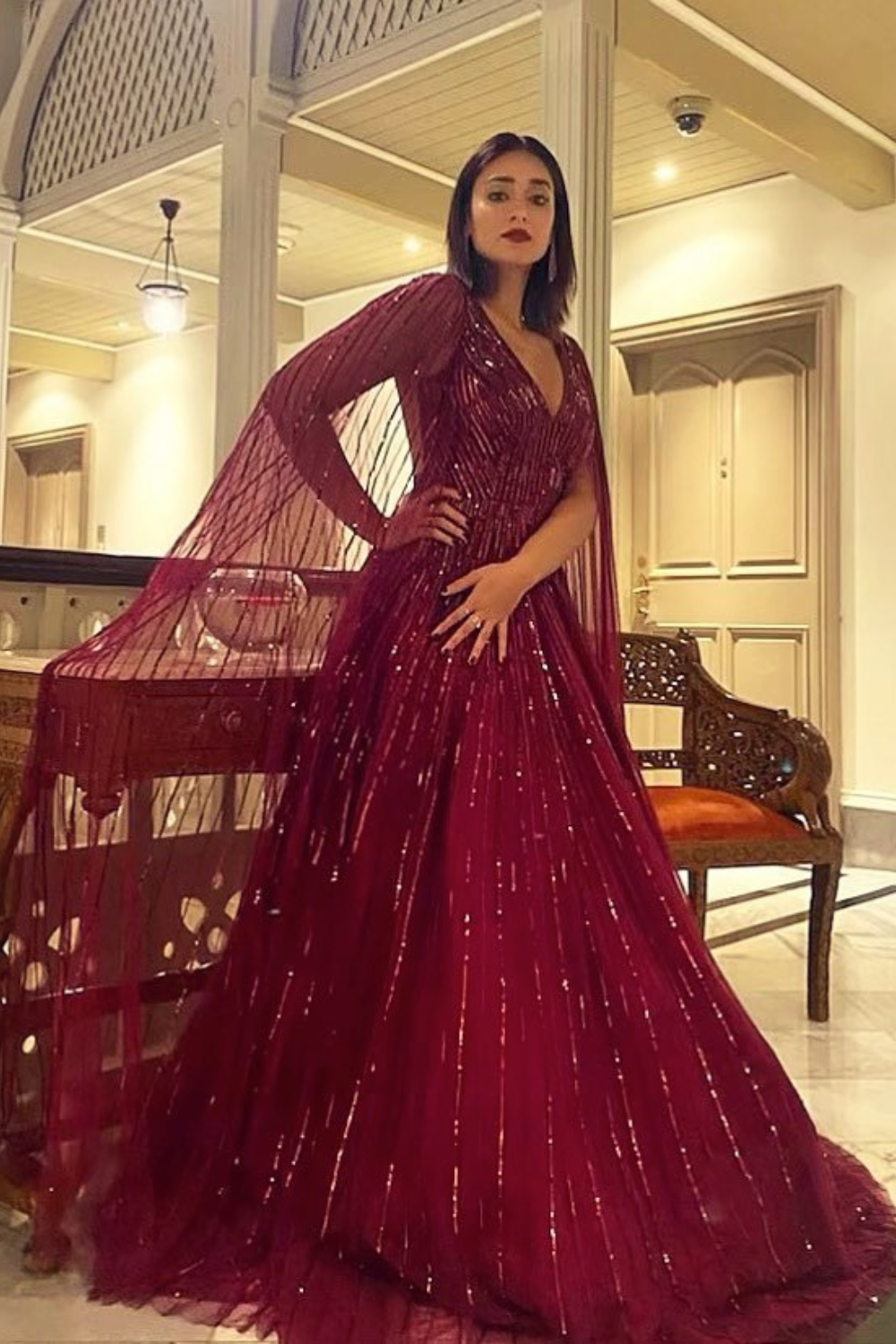 Ileana D'Cruz in Fiza Gown